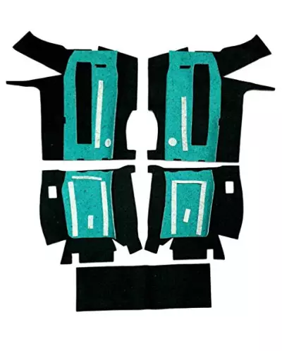 断熱カーペットプジョー205 CTIフェーズ1および2