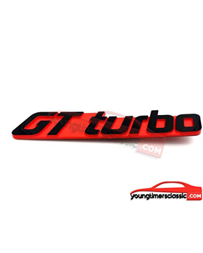 Monograma rojo GT Turbo para Renault 5