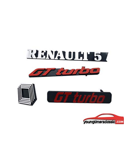 Monogramas Super 5 GT Turbo Fase 1 Kit 4