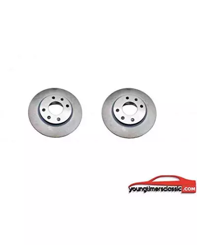 Remschijvenset voor voor Peugeot 106 XSI