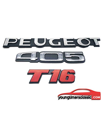 Peugeot 405 T16 monogrammen