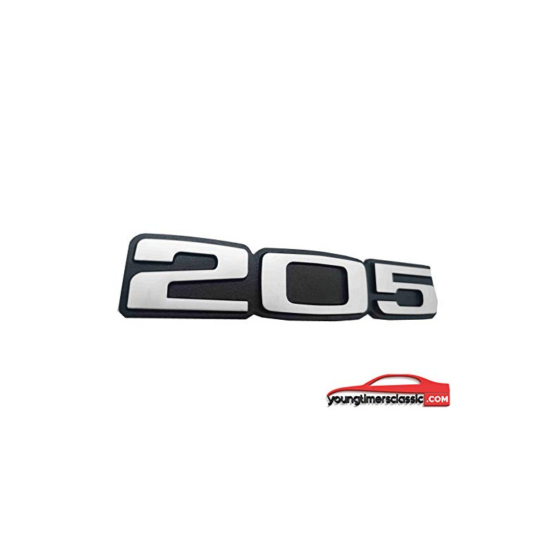 Monograma 205 para Peugeot 205 GTI