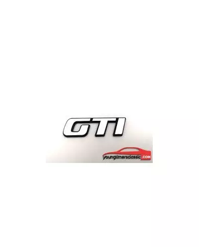 GTI Chrome monogram for Peugeot 306