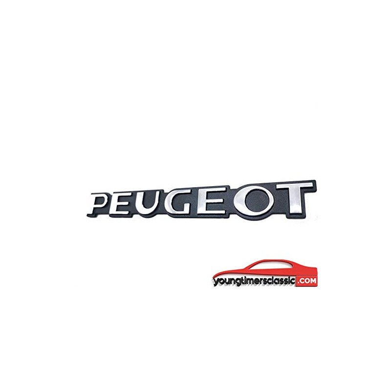 Monogramme Peugeot Chrome pour Peugeot 505