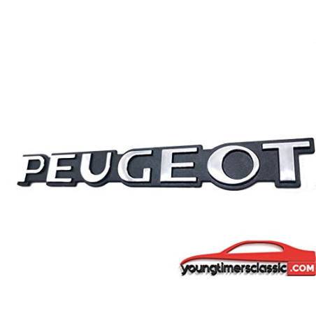 Logotipo cromado de Peugeot para Peugeot 505