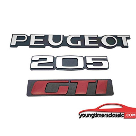 Loghi Peugeot 205 GTI