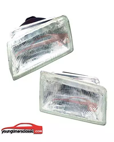 Coppia fari H4 per Peugeot 205 Turbo D