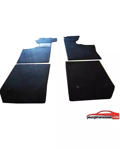 Floor Mats For Renault Alpine A110 Black