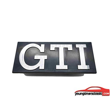Logo de calandre Golf 1 GTI
 chrome