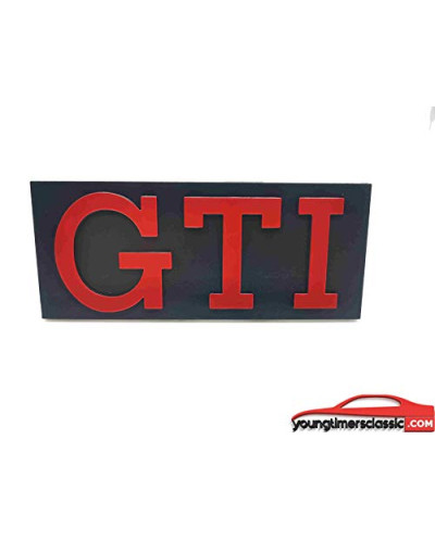 Kühlergrill-Logo Golf 1 GTI Rot