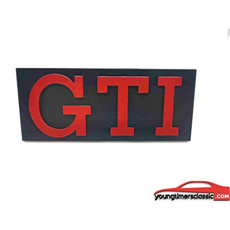 Logo de calandre Golf 1 GTI
 rouge