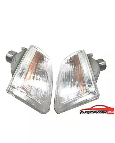 Weißer Frontblinker Peugeot 205 Rallye