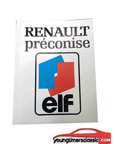 Aufkleber Renault ELF Clio 16S Williams R5 R25 R11 R21 R19 Alpine