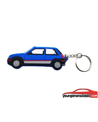 Renault Super 5 GT Turbo Phase 1 keychain