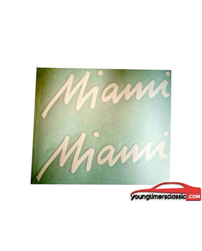 Stickers voor Peugeot 205 Miami Sticker voor voorvleugels