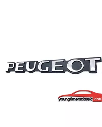 Peugeot Chrome monogram for Peugeot 305