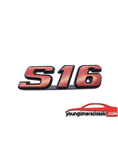 S16-monogrammen voor Peugeot 306