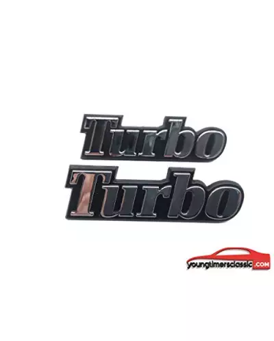 Monogramme Turbo Aile arrière R21 2L Turbo Phase 1