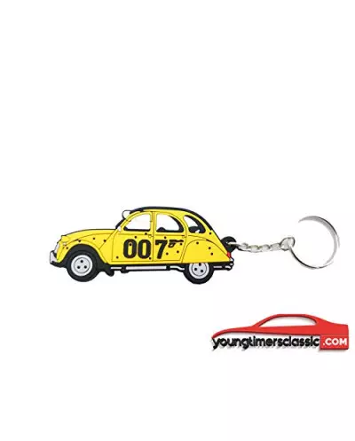 Citroen 2cv 007 sleutelhanger