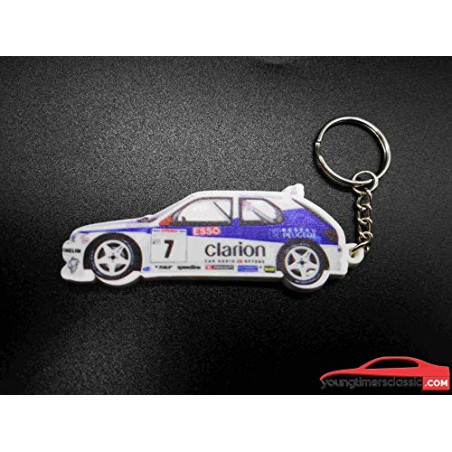 Porte clé 306 Maxi Rallye tour de corse