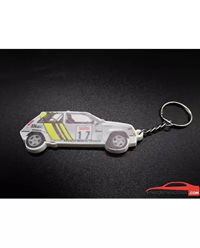 Keychain Renault 5 GT Turbo Tour de Corse