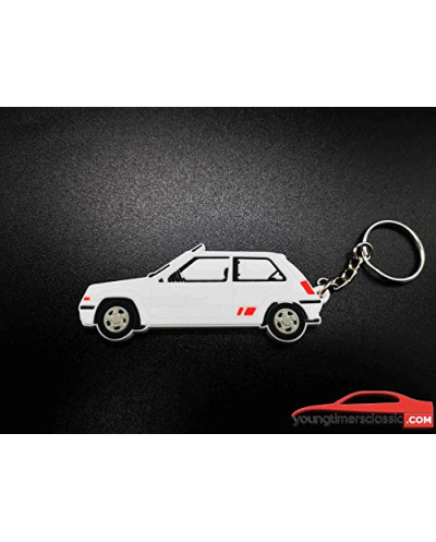 Renault Super 5 GT Turbo Phase 2 keychain