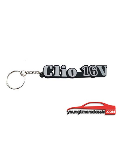 Clio 16V Schlüsselanhänger aus Gummi