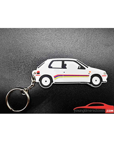 Peugeot 106 Rallye keychain