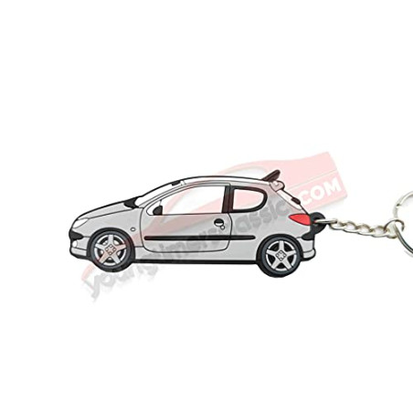 Peugeot 206 RC keychain