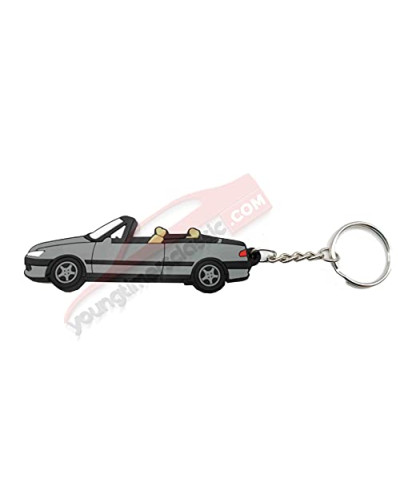 Peugeot 306 Cabriolet Gray keychain
