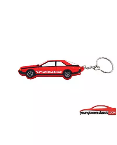 Renault Fuego Turbo keychain