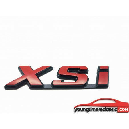 Logotipo Xsi rojo para Peugeot 306