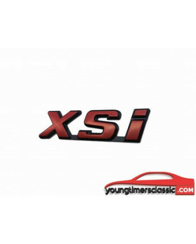 Rood Xsi-monogram voor Peugeot 306