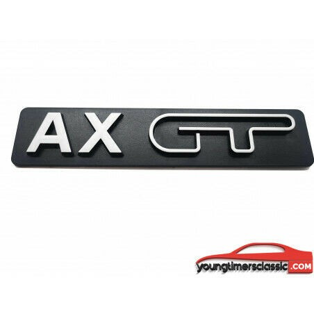 Logo AX GT pour Citroën AX