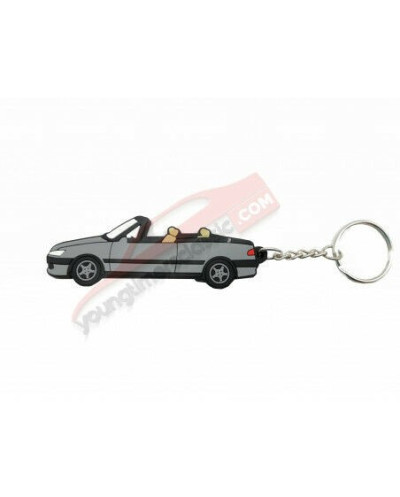 Porta-chaves Peugeot 306 Cabriolet cinza