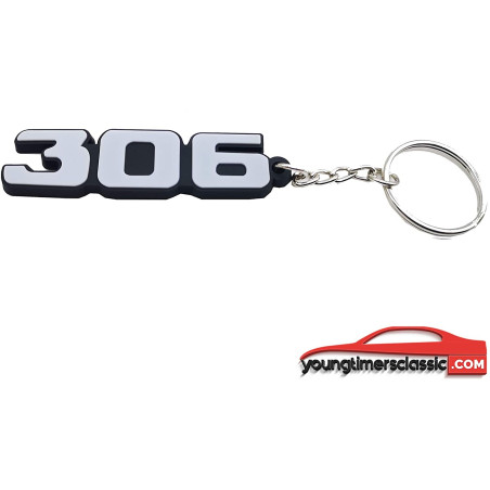 Porte clé 306 S16 rouge keychain - fr