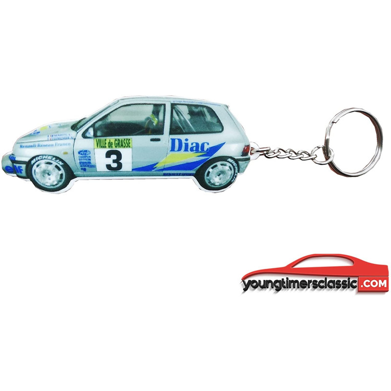 Portachiavi - Renault Clio Williams - Monogramma Williams in