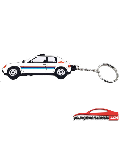 Peugeot 205 Rally keychain