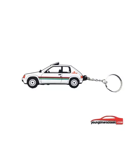 キーホルダープジョー205 Rallye
