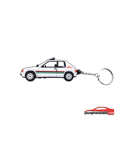 Schlüsselanhänger Peugeot 205 Rally