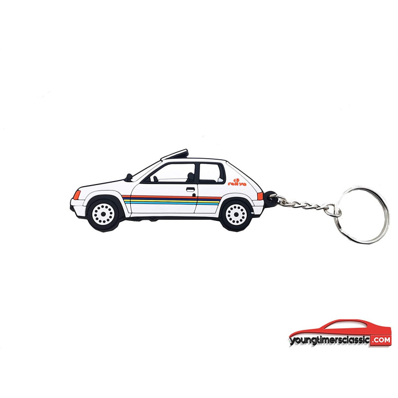 Porte clé Peugeot 205 Rallye - fr