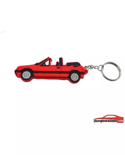 キーホルダー プジョー 205 CTI レッド