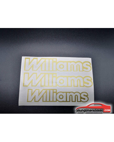 Stickers Clio Williams
