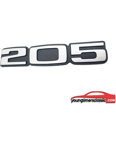 Monogramm 205 für Peugeot 205 Roland Garros