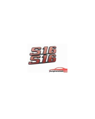 S16 monogrammen voor Peugeot 306 S16