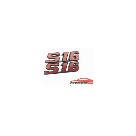 S16 logos for Peugeot 306 S16