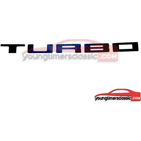 Adesivo Turbo per lunotto R5 Alpine