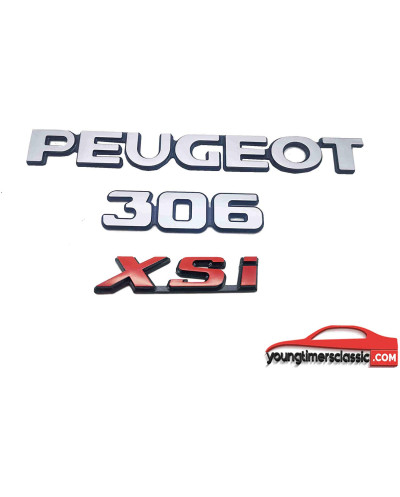 Peugeot 306 XSI set of 3 Monograms