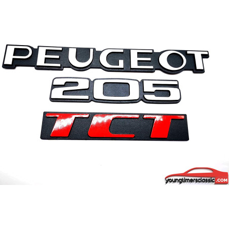 Logos Peugeot 205 TCT