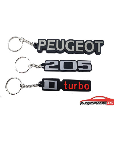 Peugeot 205 DTurbo Schlüsselanhänger
